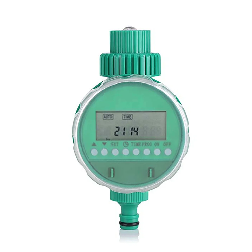 

Garden Irrigation Controller one-Outlet Programmable Hose Faucet Timer hose water timer, Green/customized