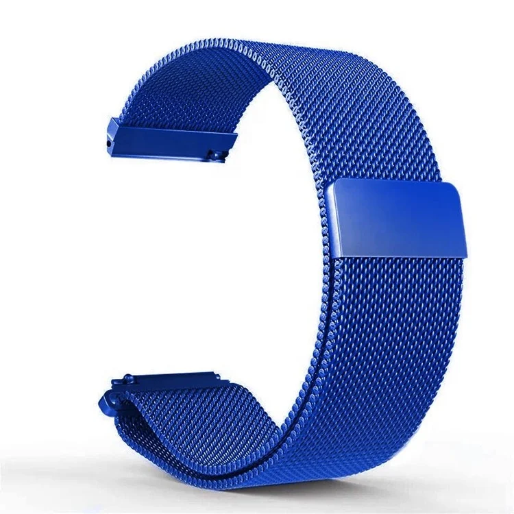 

BK Watchband Milanese Stainless Steel Metal Watch Band 46 mm For Samsung Galaxy Watch Band, Optional