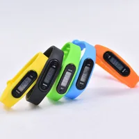 

cheap silicone activity tracker simple bracelet pedometer band sports watch pedometer wristband pedometer watch low price