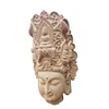 Factory Customize Hand Carved Small Marble Antique Buddha Head Statues