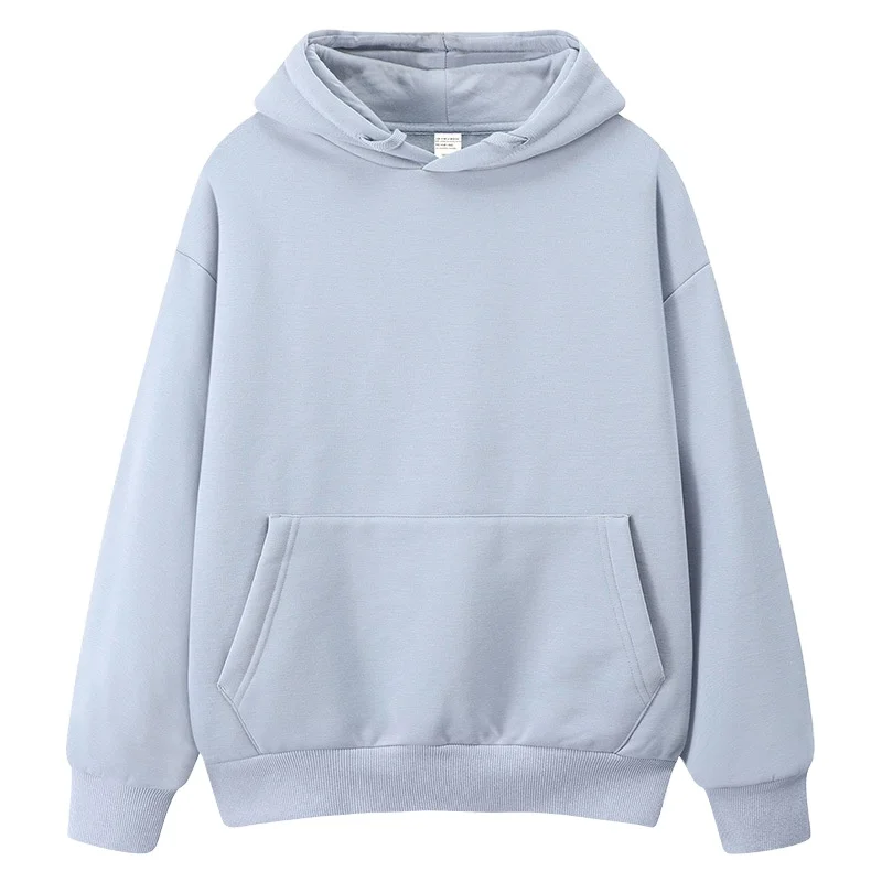 

Factory Drop Ship Trendy Custom Print Personalized High Street Sweatshirt Men Oversized Longline Heavy Cotton Blank Hoodie