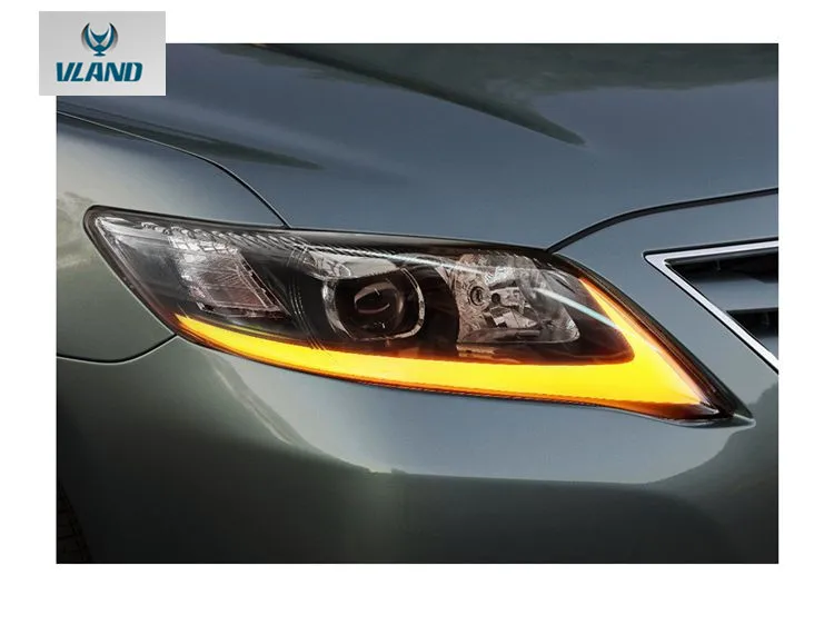 Vland Factory LED car Head lamp for Camry V40 LED headlight  2009-2011  for waterproof headlamp with sequential signal
