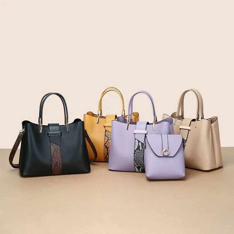 

High End China Vendor Unique Design Fashionable Retro 2020 Womens Purses And Handbags Set For Ladies, Customized