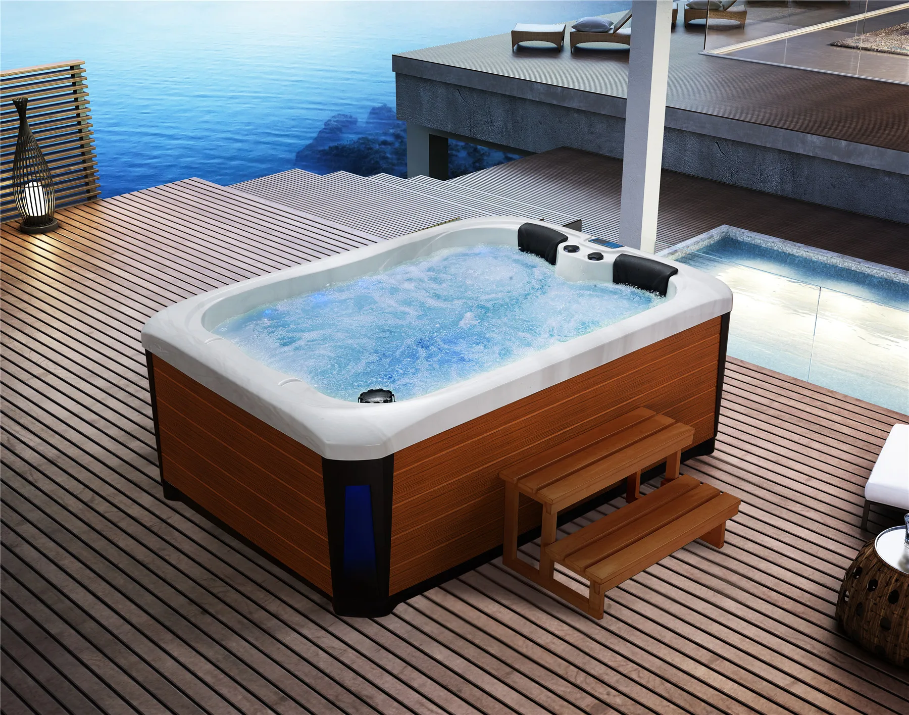 2019 新款户外浴缸室外 spa