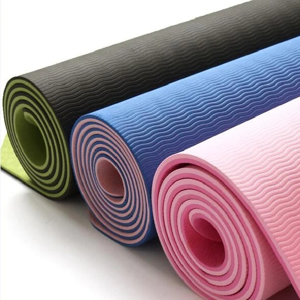 

Manufacturers directly sell high-quality biodegradable yoga mat tpe pastel color yoga mat with yoga bag, Customized color