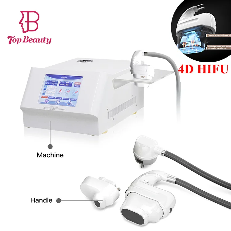 

Best selling hifu beauty portable machine 5 cartridges 2020 5d ice hifu body slimming