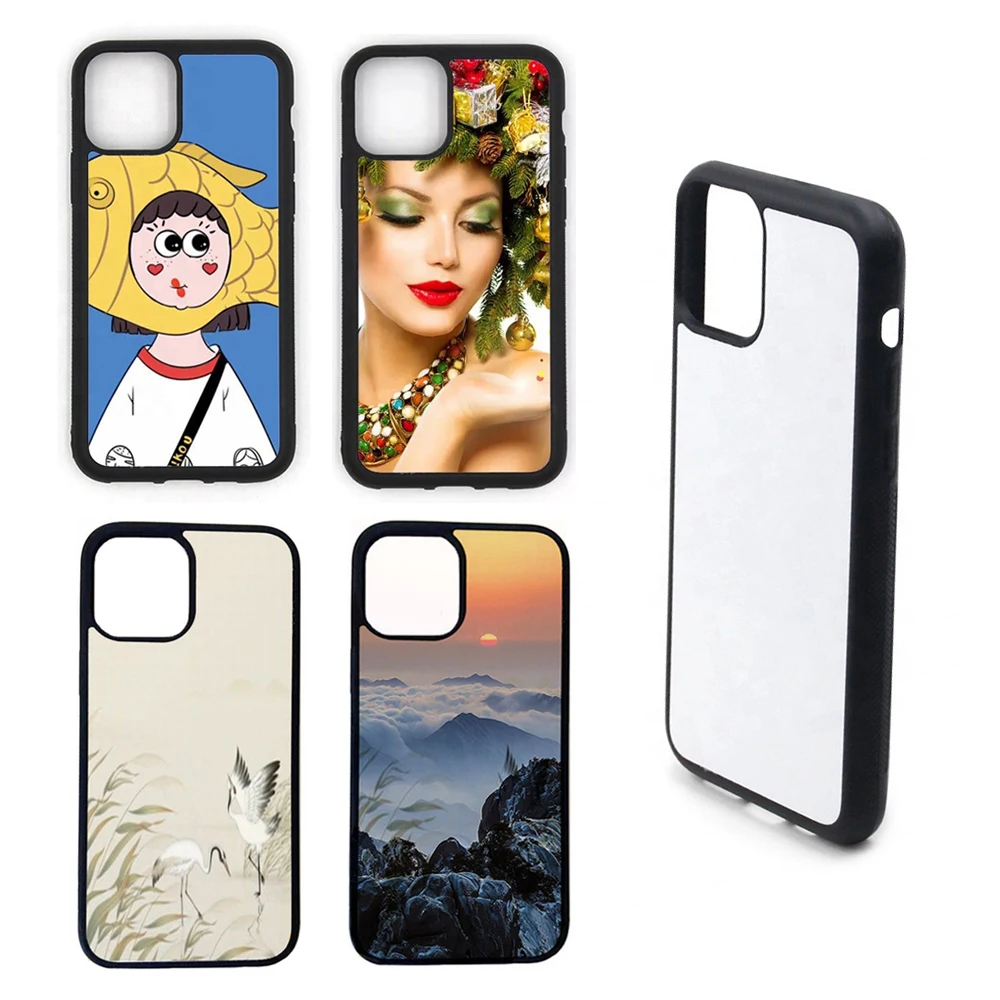 

Laudtec 2D 3D Blank Sublimation Phone Case For IPhone 13 Pro Max 12 Mini 11 Pro Blank Sublimation Printing TPU+PC Back Cover