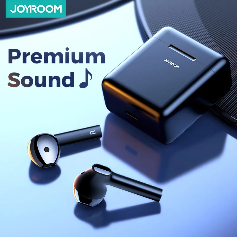 

Joyroom 2021 Newest JR-TL8 IPX5 Waterproof TWS 5.0 Half In-Ear Wireless Earphones Headphones