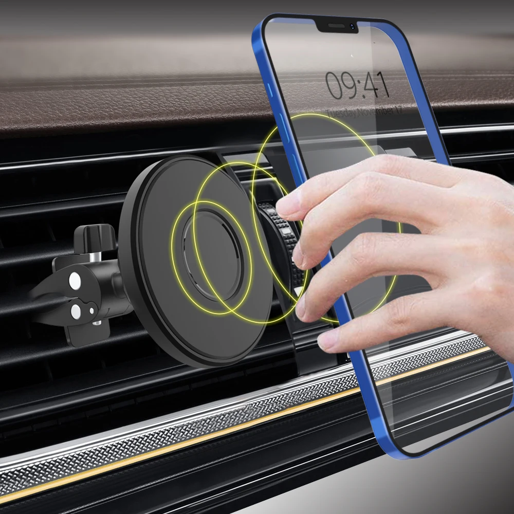 

Amazon Latest Hot Design Car Vent Mount Holder For Iphone 12 Phone Holder Free Sample In Stock