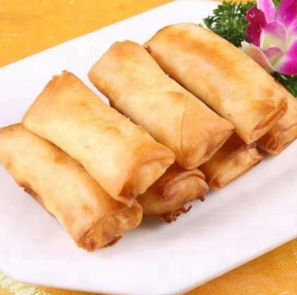 
HALAL healthy food frozen spring roll pastry wrapper 