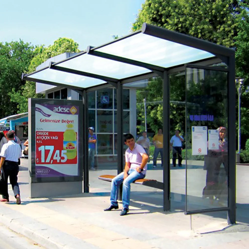 product-Digital Bus Stop Station For Passenger Waiting Bus-YEROO-img