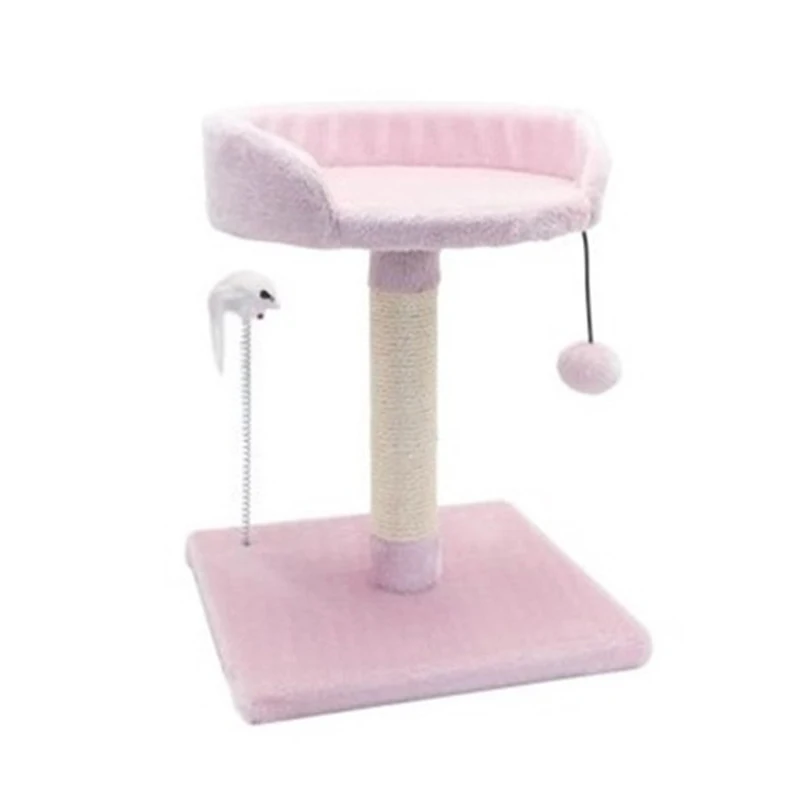 

high quality Modern House Comfortable Wooden Climbing cat Scratching Post for sale