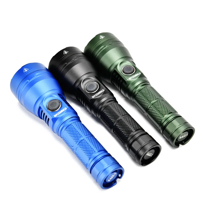 

Mateminco MT35mini-S Cree XHP50.2 4200lm SST-40 USB Type-C Rechargeable Long Range Led Flashlight for Camping, Hunting, Black, blue, army green