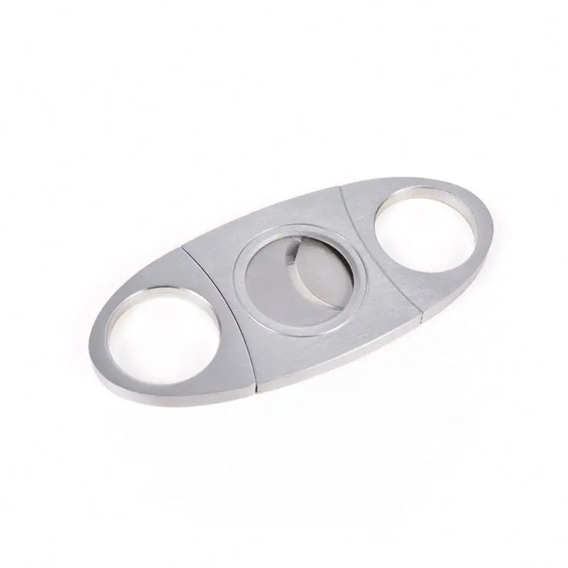 

Brand New Stainless Steel Metal Classic Cigar Cutter Guillotine Christmas Cigar Scissors Gift