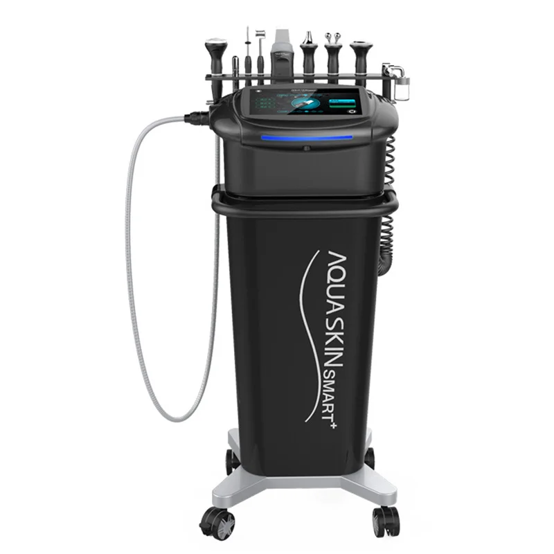 

Multifunction Aqua Skin 9 in 1 facial Care Equipment Skin Smart Face Lifting BIO Beauty Machine, Black