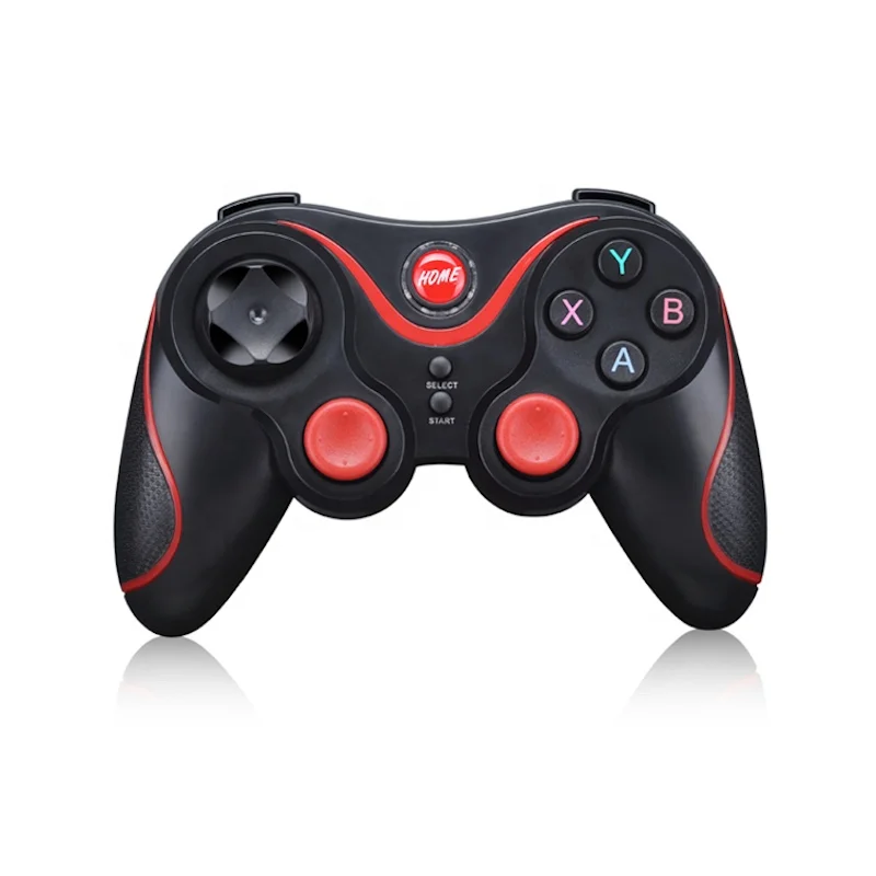 

YLW Wireless Gamepad For Phone PC TV Box Joystick 2.4G Joypad Game, Red/blue /yellow