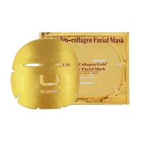 

Best Selling Firming Tightening Anti Aging Pure 24K Gold Bio Aqua Collagen Crystal Facial Mask Mascarillas Gold For Beauty