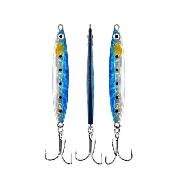 

MISTER JIGGING fishing tackle  Shore Casting Jigging Lure Fresh fishing lure metal jig With Hook, Original