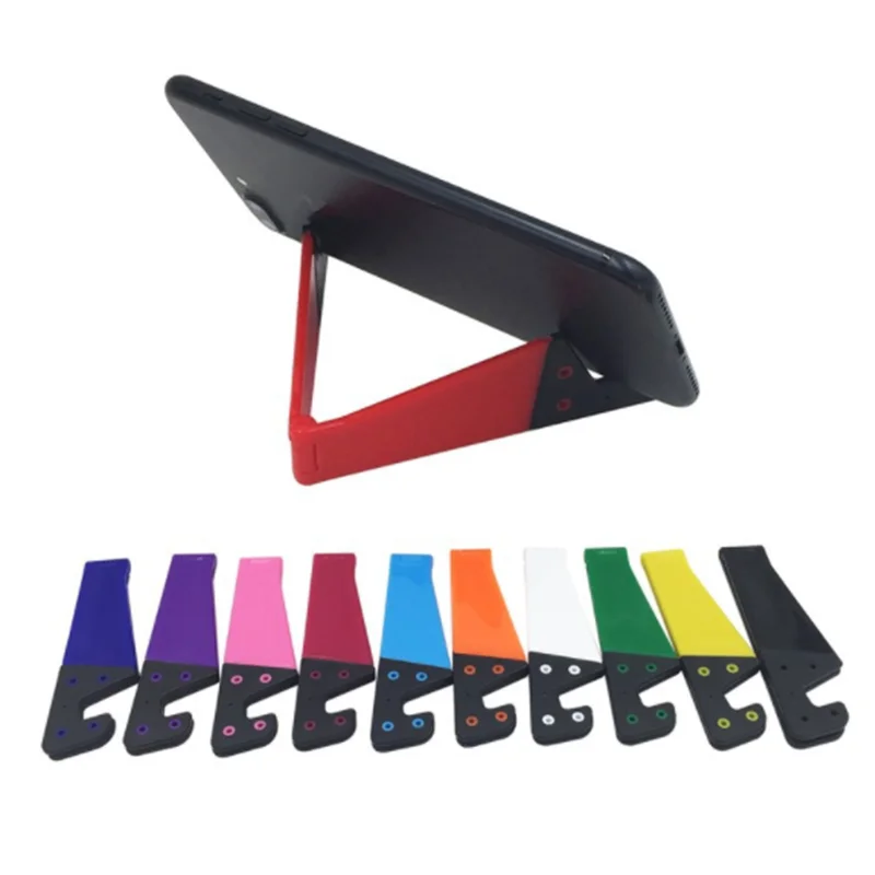 

Portable Foldable Universal V-Shape Mini Desk Table Stand Phone Holder For Smartphone