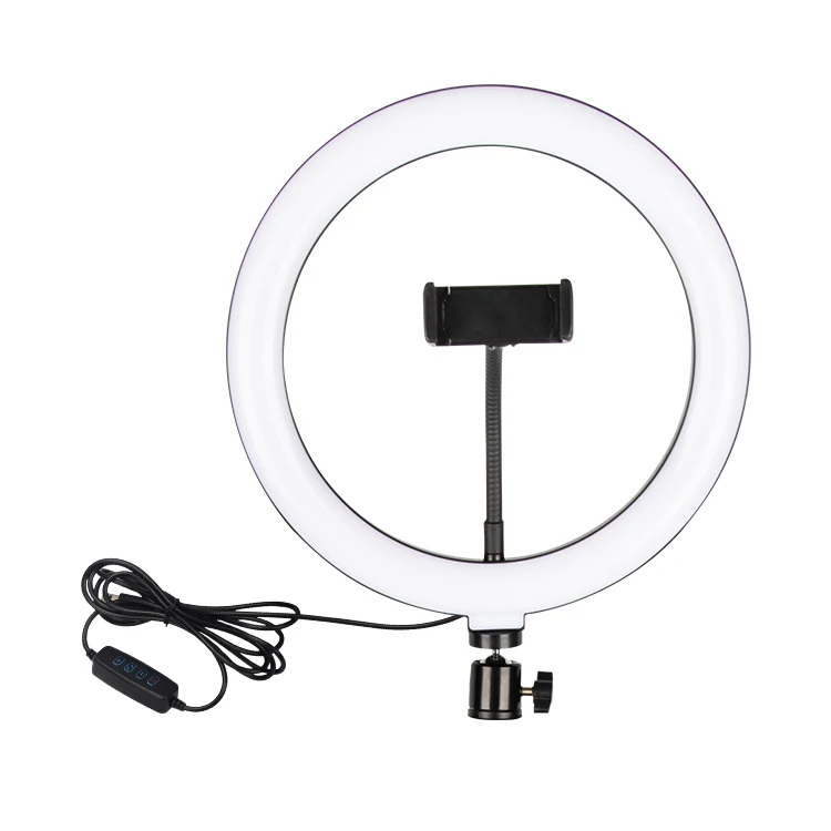 

10 Inch Dimmable LED Selfie Ring Light for Make up Live Streaming Youtube