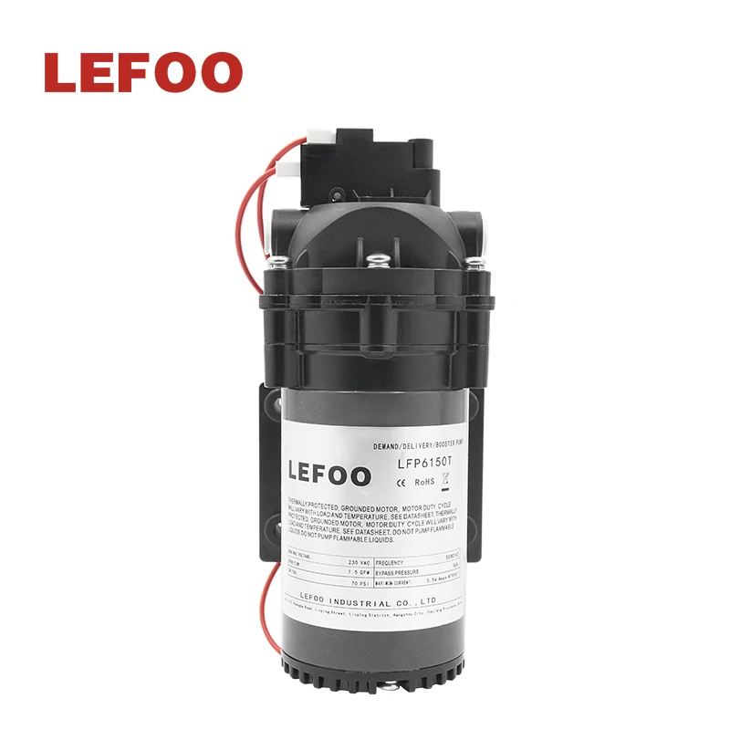 For LFP6150T OEM Small RV Water Pump on Demand Pump with 1.5GPM Flow for Motorhome Drinking Water Treatment 1 Year Warranty