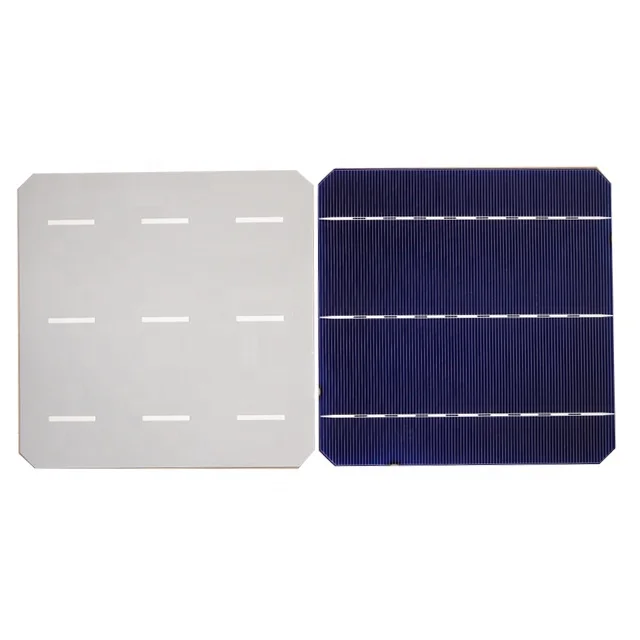
6 inch 20.5% 5W monocrystalline silicon wafer solar cell for sale 