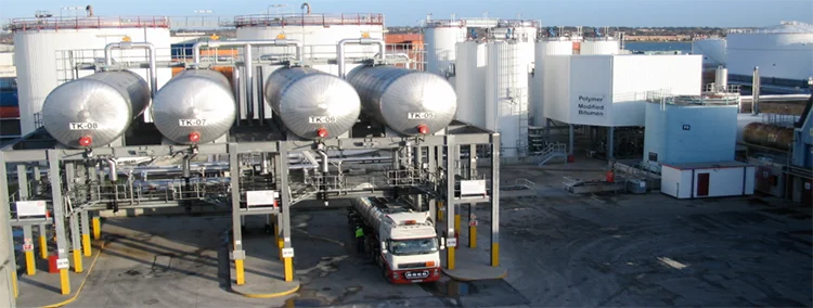 bitumen heating machine