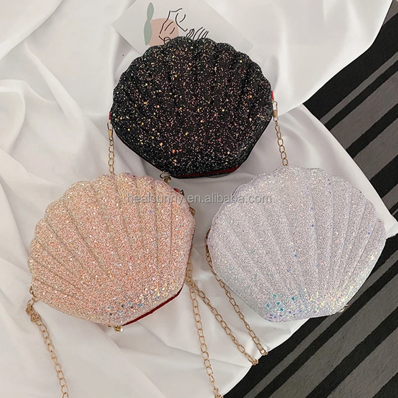 

Female Chains Crystal Body Shoulder Bags Party Diamond Purses Ladies Shiny Rhinestone Handbags, 3 colors
