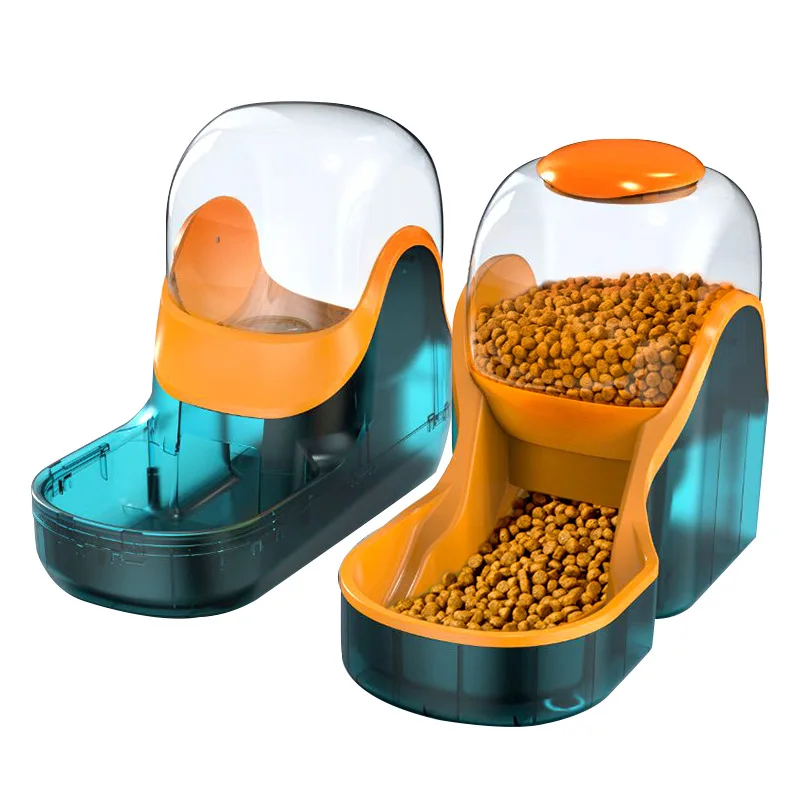 

3.8L & Dag drinking water bowl large capacity pet water feeding dispenset Automatic Pet slow Feeder with storage, Most