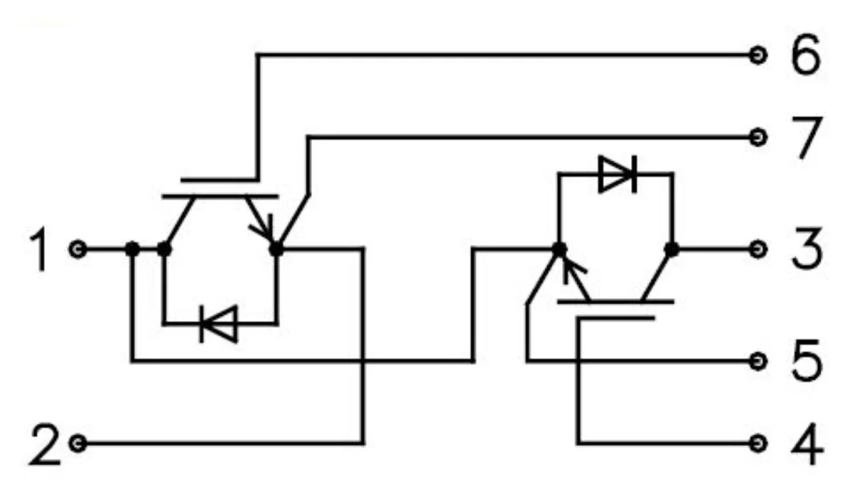 Igbt модуль схема подключения