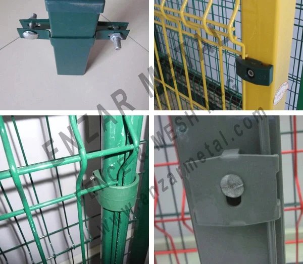 Wholesale Steel Cheap Metal Fence Post Clamps - Buy Square Clamp Fence ...