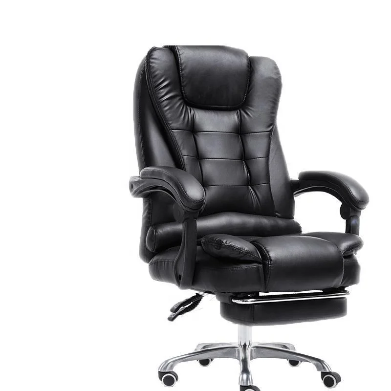 

Ergonomically comfortable massage function PU Leather swivel executive office chair for office furniture