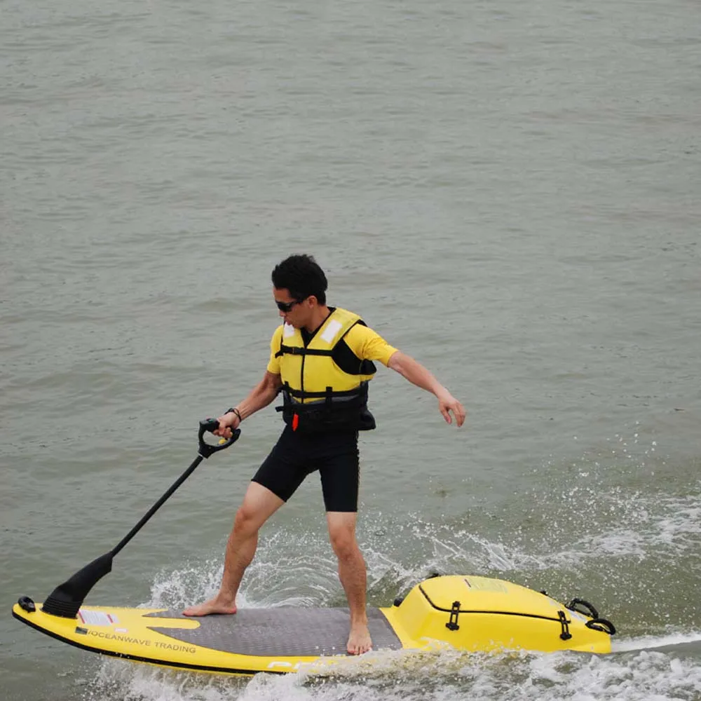 

Power Surfboard Hot 130cc Water Jet Fuel Motor Boat Electric Motor Boat Hydrofoil Board Max Speed Meet 40