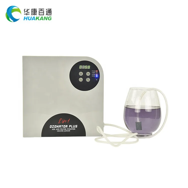 
Electric Fan Anion Function Mini Ozone Generator Portable Ozonizer Water Air Purifier 