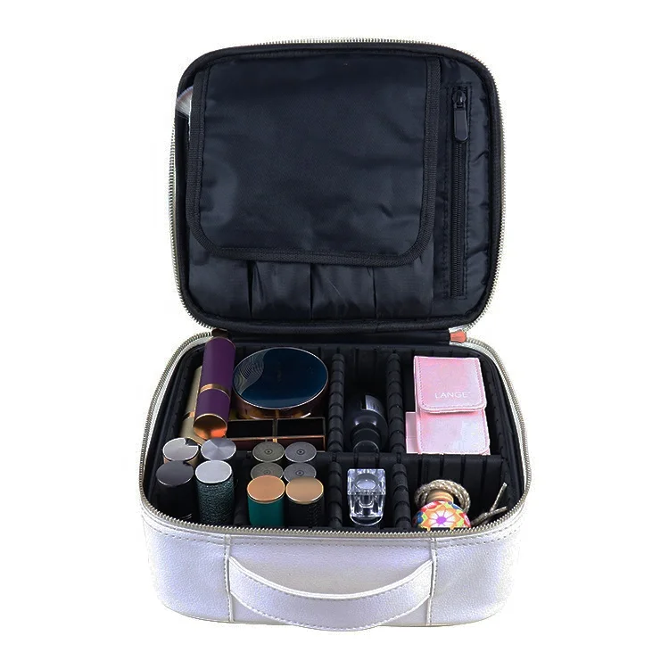 

BSCI ISO Factory cosmetic travel case factory cosmetic carry case cosmetic case makeup bag clear makeup bags makeup brush bag, Customized color