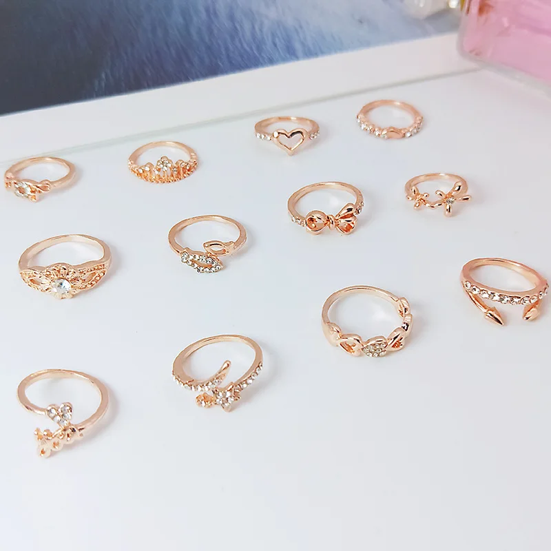 

2021 fashion Korean female ring, exquisite gold-plated jewelry, manufacturers direct sales, Silver