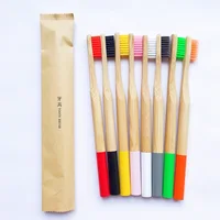 

Customized logo CE certificate soft wool reusable biodegradable hotel bamboo toothbrush with packaging