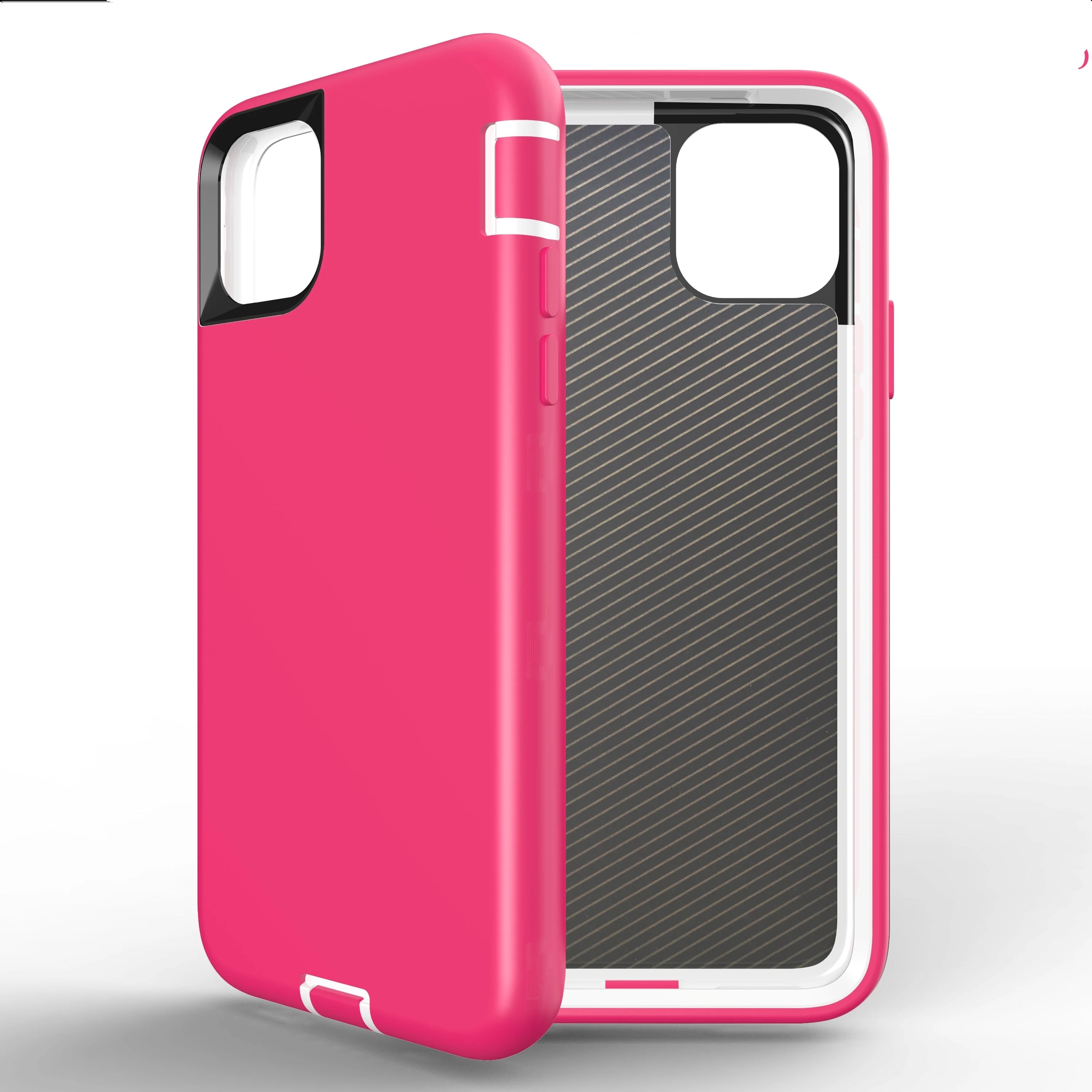 

For IPHONE 11 pro max Liquid silicon robot case, 9colors