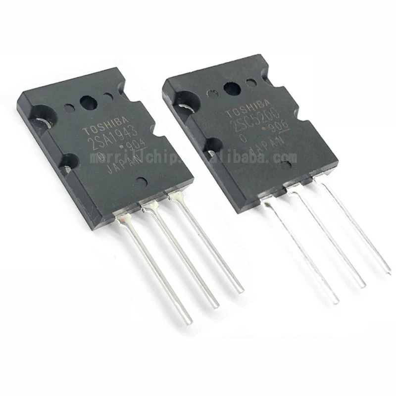 
Merrillchip 100% Original Hot Sale IC Transistor A1943 C5200 2SA1943 2SC5200 Audio Pair Tube TO 3PL 2SA1943 
