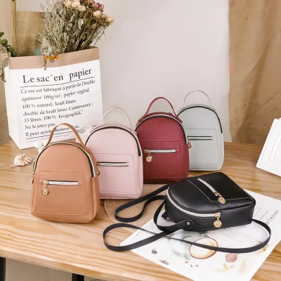 

BG-0054 2021 New Fashion Large Capacity Travel Handbag Purse Shoulder Bag Brown Purse Backpack Handbags, As picture