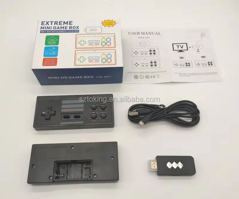 mini hd game box for 8 bit wireless