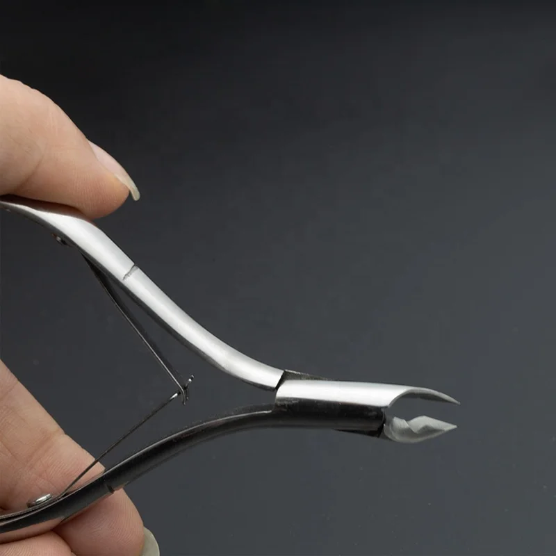 

Silver Round Head Jaw 16 Professional Nail Cuticule Nipper Stainless Steel