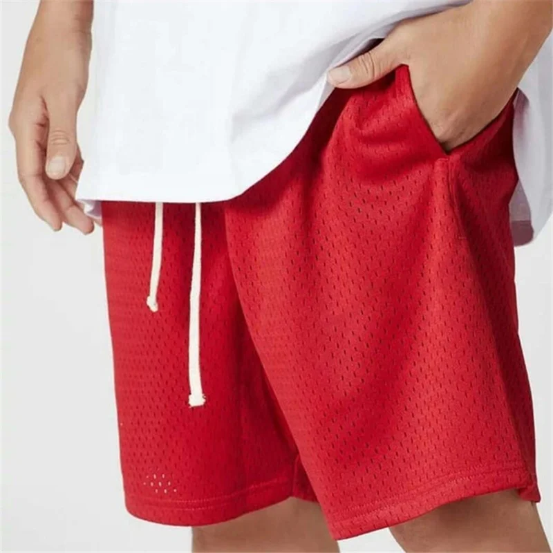 

New Fashion Summer Running Shorts Men Sports Jogging Fitness Shorts Quick Dry Mens Shorts Sport gyms Short Pants, As pictures or customized colors