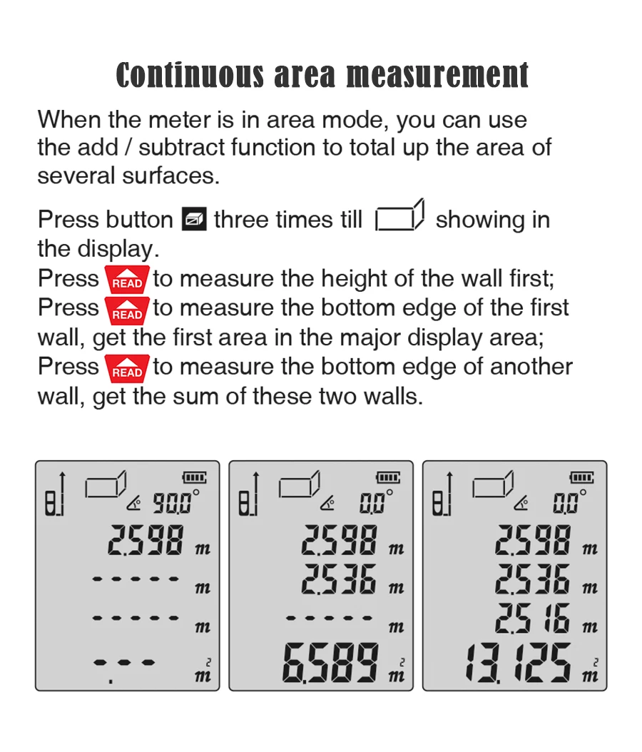 sndway 激光测距仪绿色激光测距仪数字测距仪激光磁带距离标尺传感器