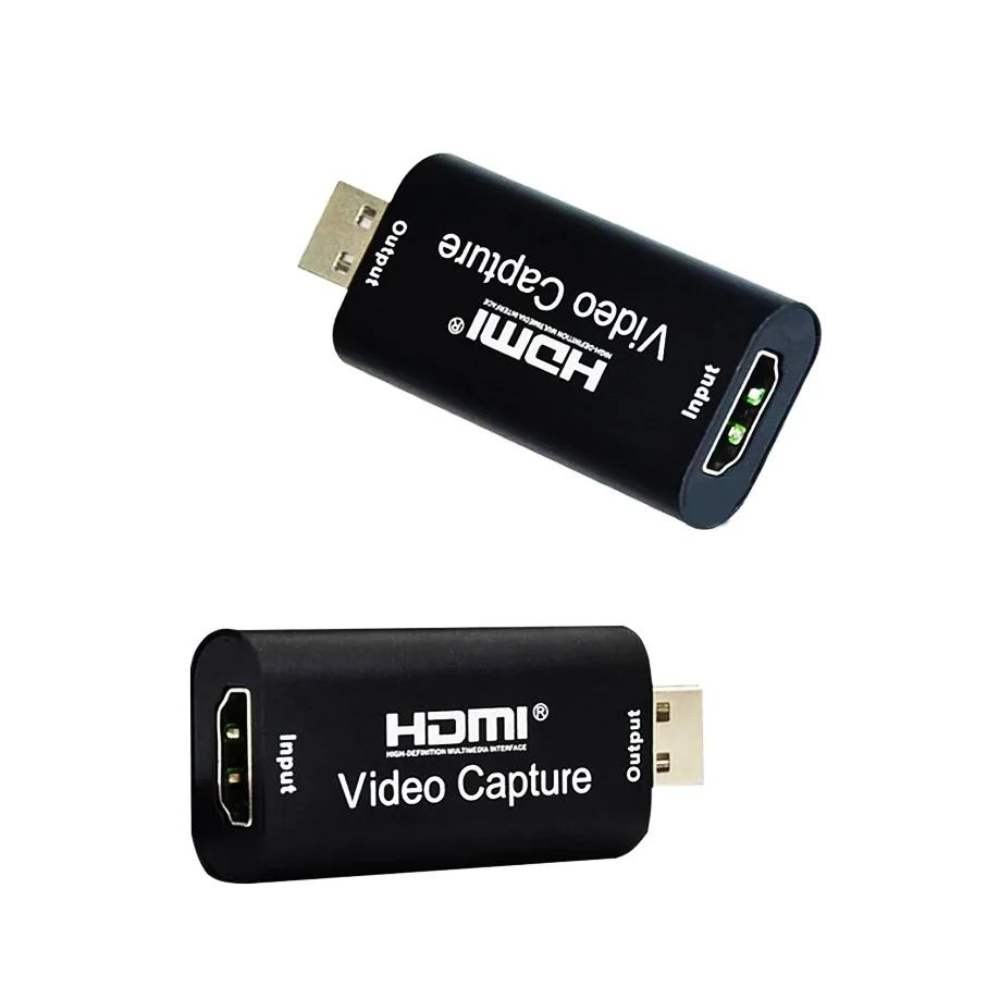 

HDMI Capture Card USB 2.0 1080P Grabber Phone, Black