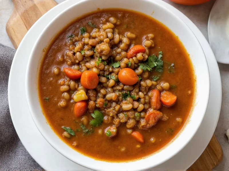 Authentic Middle Eastern Lentil Soup Recipe & Guide