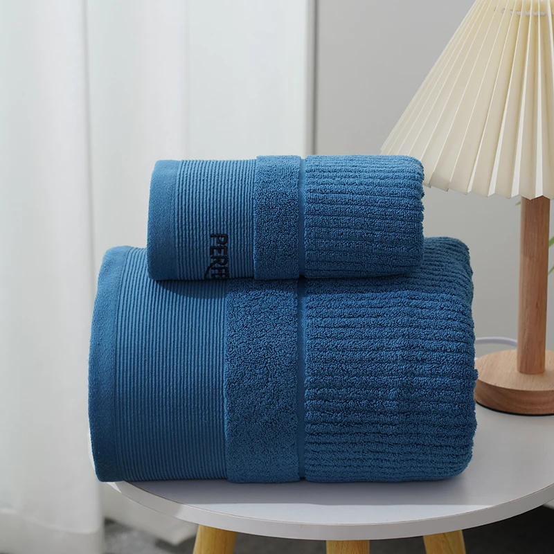 Wholesale Luxury Bath Towel Sets 100% Premium Soft Cotton Lint-Free Towels for Hotels