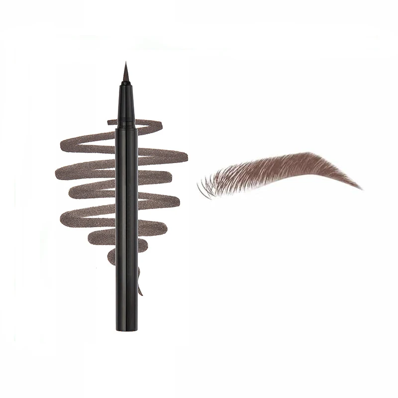 

5 colors fine tipped tinted eyebrow pen ultra fine brow defining pen superfine micro stroking detail liquid brow pencil