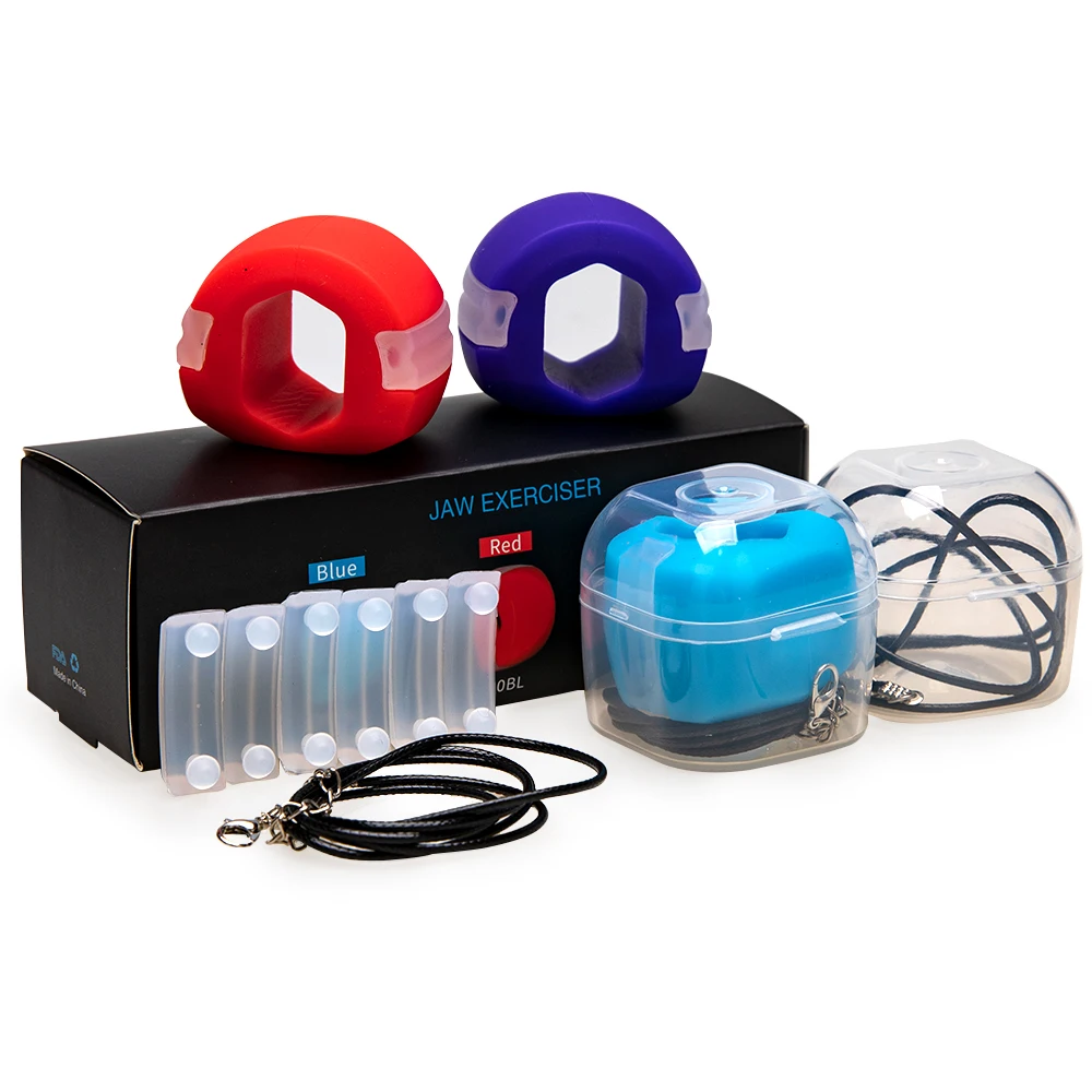 

Different levels Professional Jaw Trainer Chewing Gum Facial Jaw Exerciser Ball Jawline Exerciser