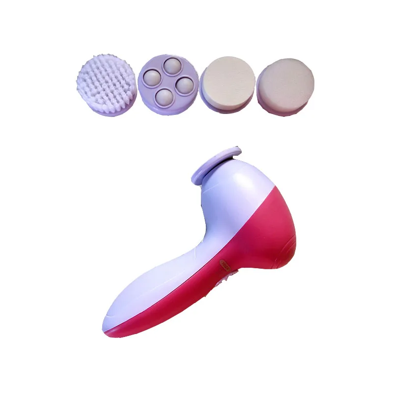 

battery operated facial cleansing brush 5in1